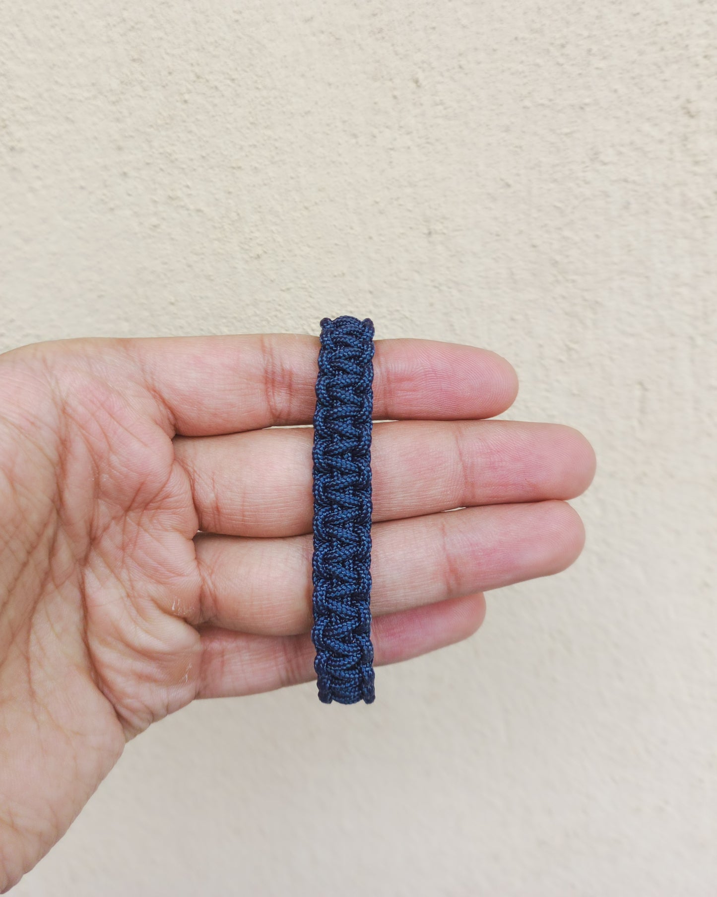 Paracord Bracelet - 2mm Navy Blue
