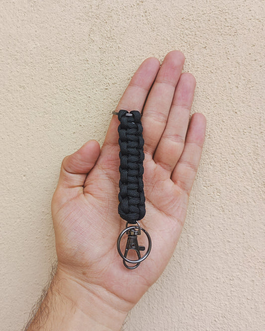 Paracord Keychain - Black